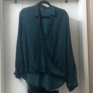 Forever 21 long sleeve blouse